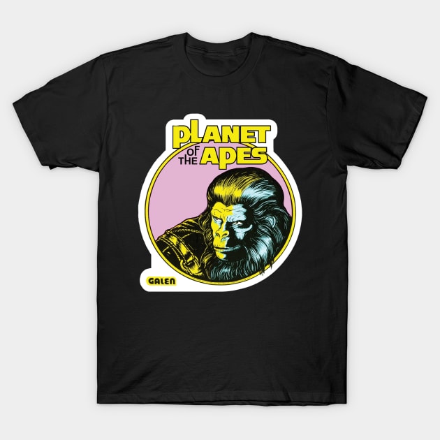 Planet of the Apes x Galen T-Shirt by muckychris